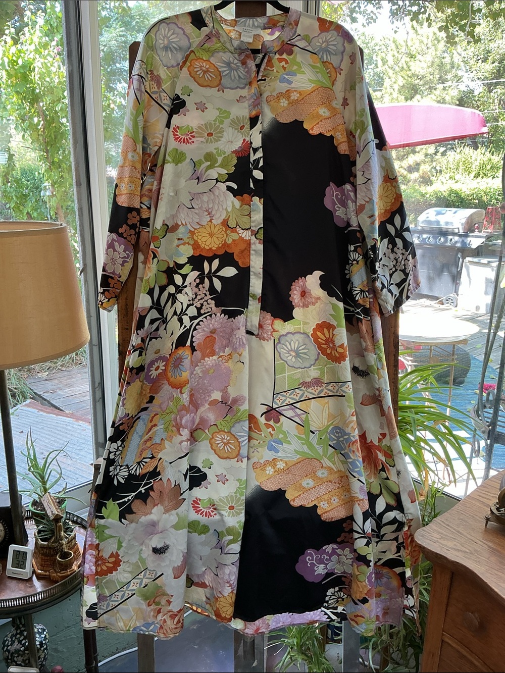 Natori Floral Multicolor Sleepwear Top